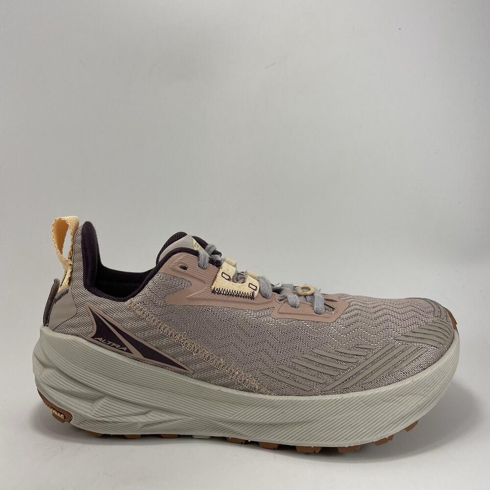 Altra Experience Wild Trail Running Shoes Womens Size 8 Taupe Pink Athletic